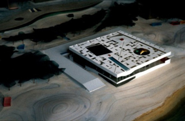 Projet de Palais des congrès datant de...1990