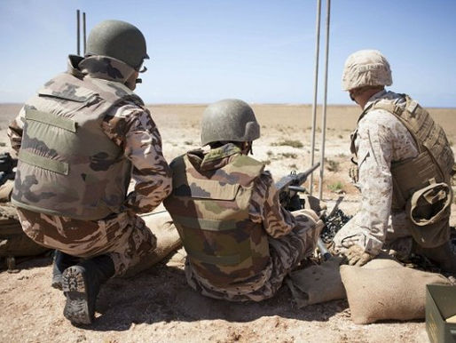 Manoeuvres militaires et de renseignement des FAR avec les forces américaines et l'OTAN