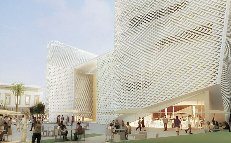 Le Grand Théâtre de Casablanca a été conçu par l'architecte C