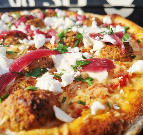 Pizza du mois libanaise