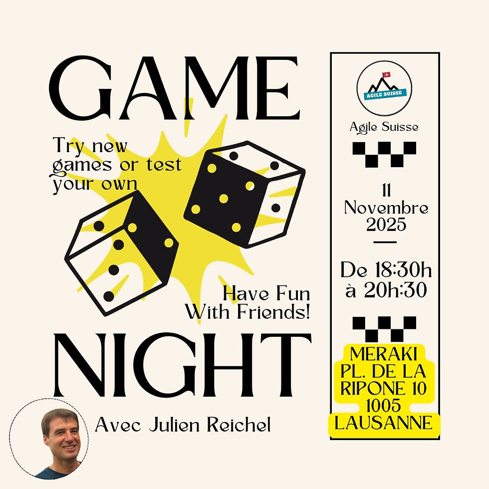 Agile Game After Work – Jouons l’Agilité !