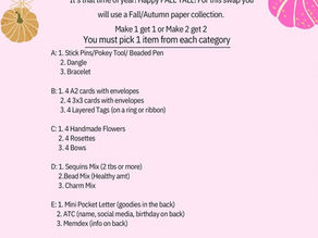 Annual Fall Blind Swap