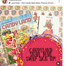Candy land Snail Mail Swap Hosted by @rebeccahoot