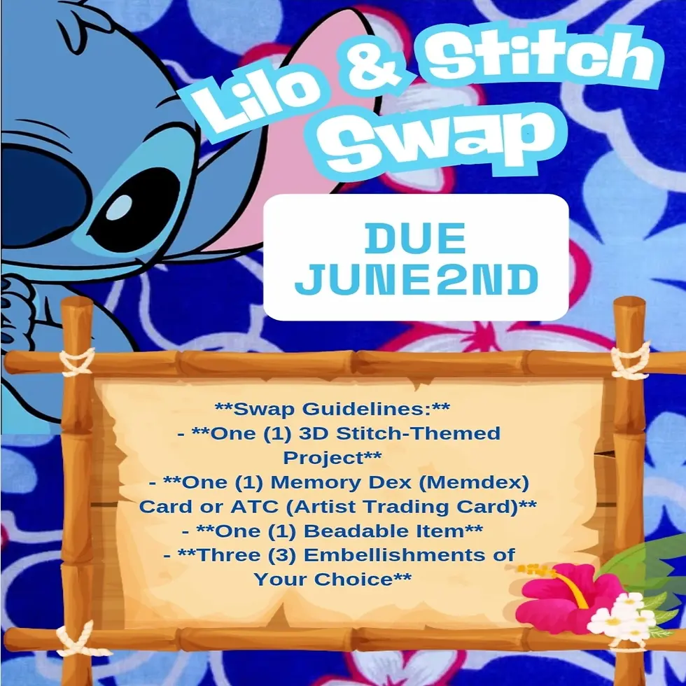 Lilo & Stitch Swap hosted by @tamikasendingsmilesshop