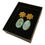 Miniature : Boucles d’oreilles “Fleurs de Lotus” – porcelaine émaillée 