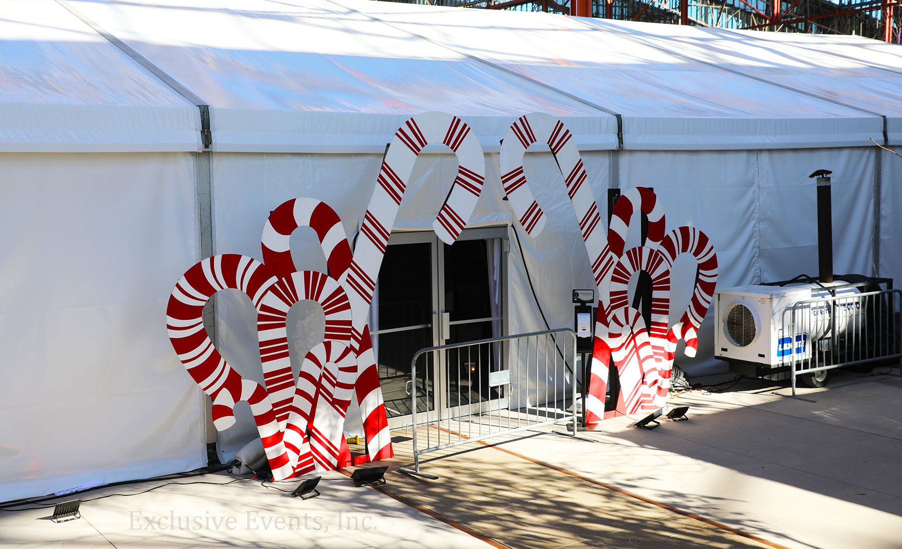 Candy Cane Tent Entry