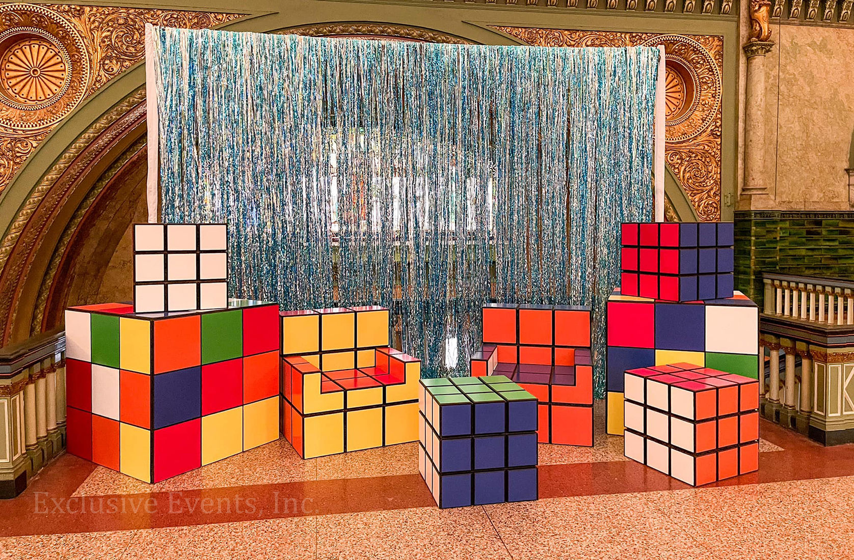 Rubik's Cube Seating