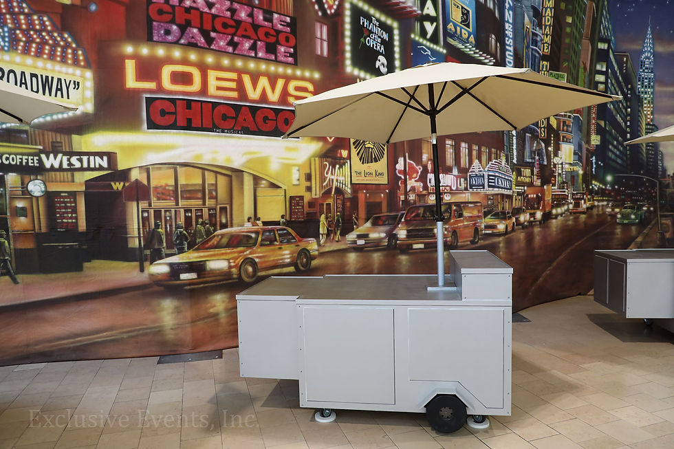 Thumbnail: New York Backdrop and Carts