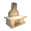 Thumbnail: Fireplace Table with Chimney