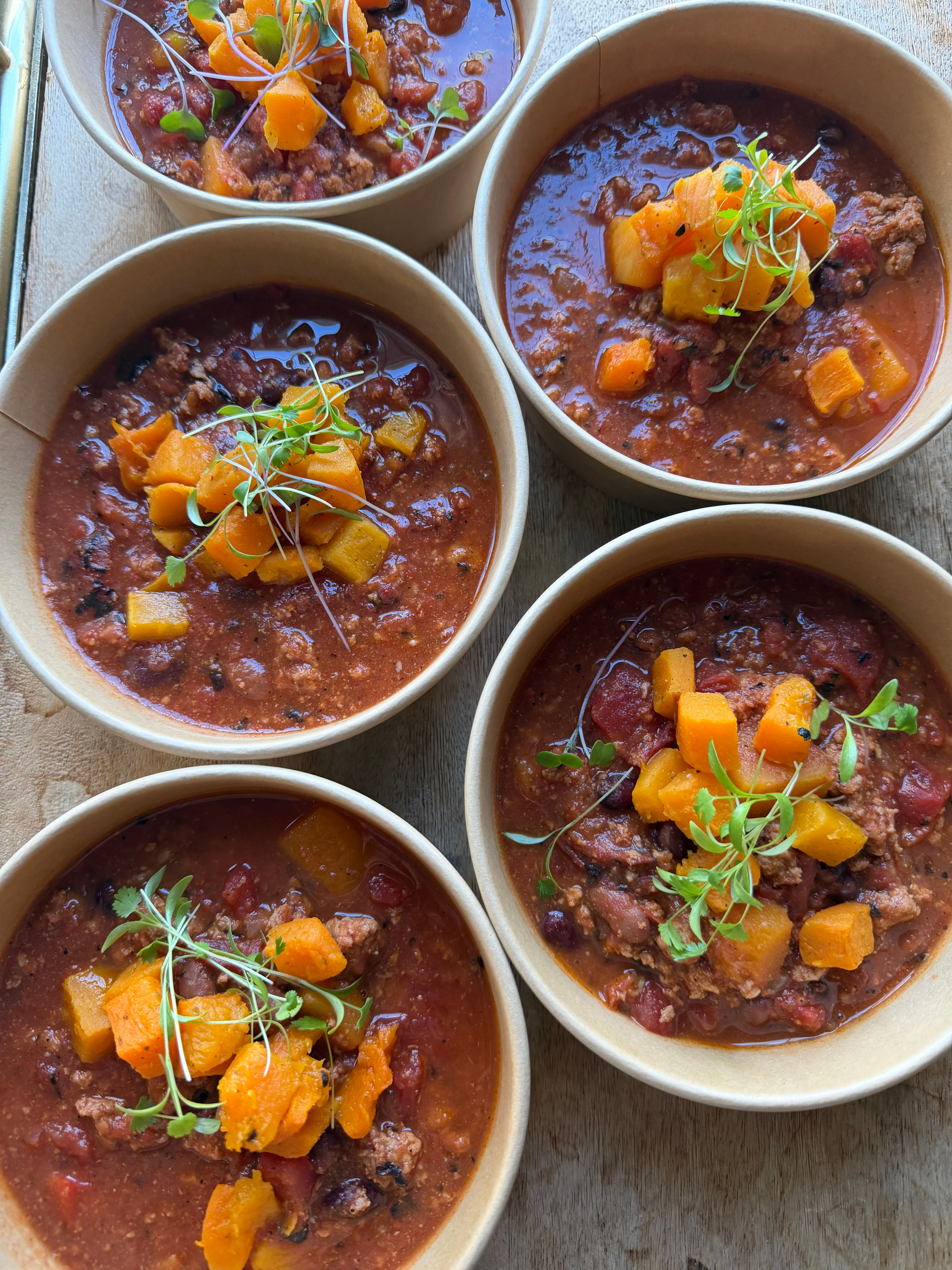 Turkey & Butternut Squash Chili