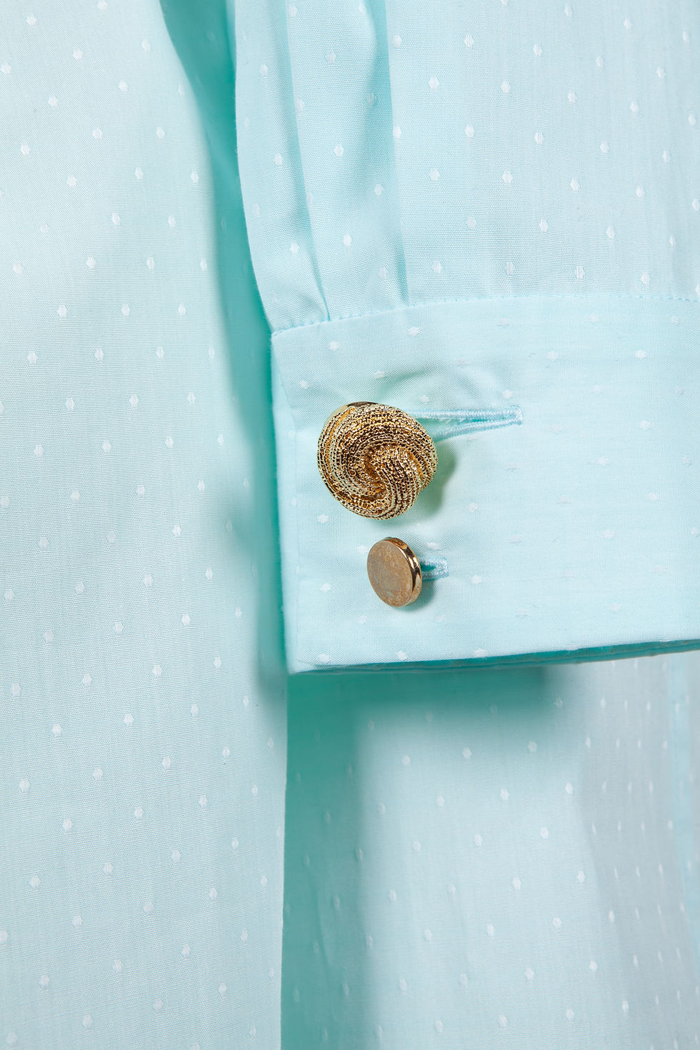 Thumbnail: Bloom Shirt Dress in Aqua