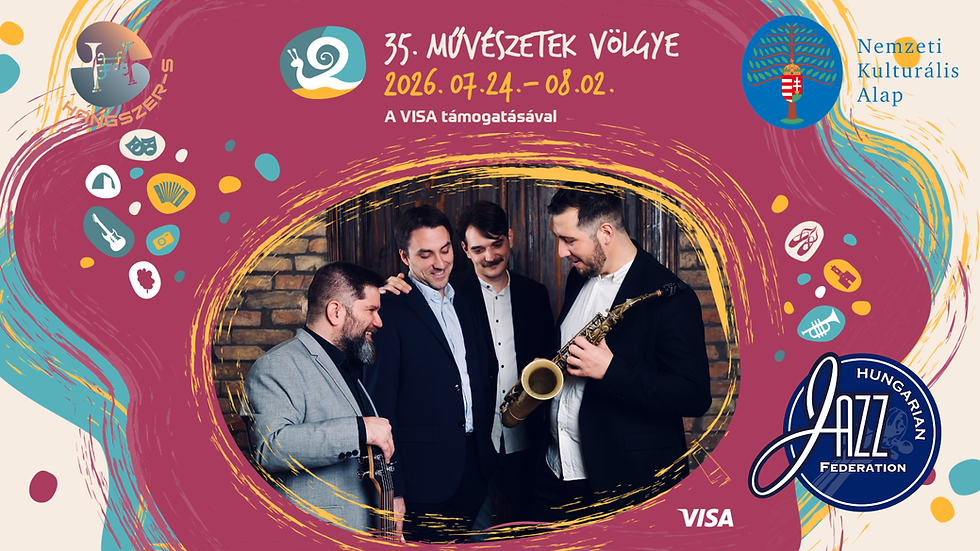 SPISCHAK QUARTET @ Művészetek Völgye 2026. // Kapolcs, Magyar Jazz Szövetség Udvara