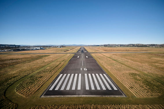 Hawke's Bay Airport runway