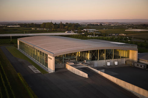 Delegat winery Hastings drone sunrise for Gemco