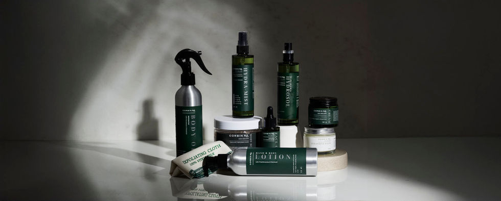 Corbin road product shot in studio