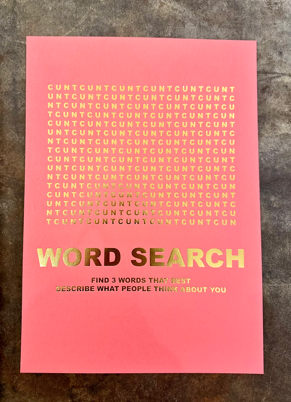 Thumbnail: C**T  Word Search 2025