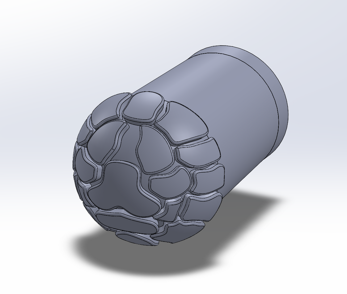 Crutch Paw Piece (Solidworks)