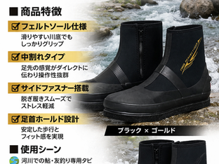 新製品FP-5785 鮎タビのご案内