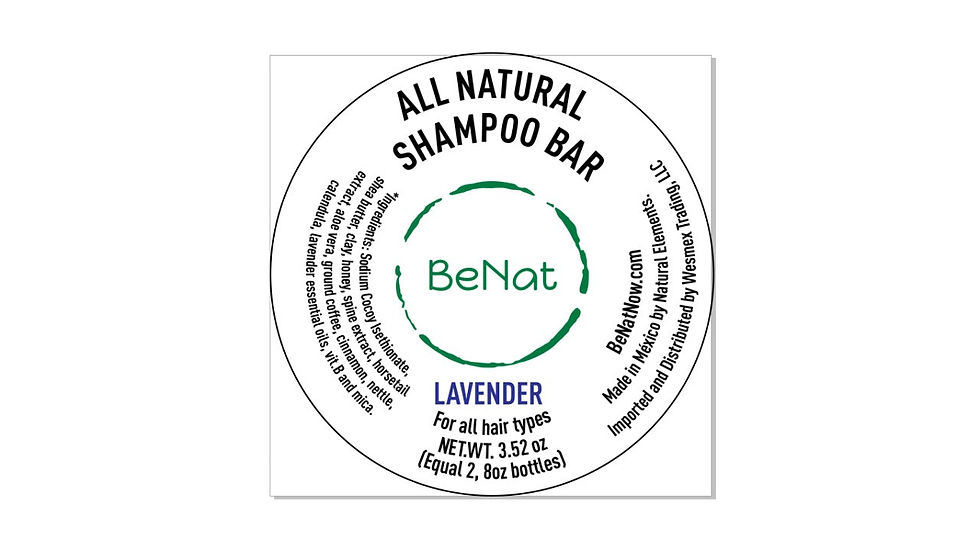 Miniatura: All-Natural Shampoo Bar. Plastic-Free