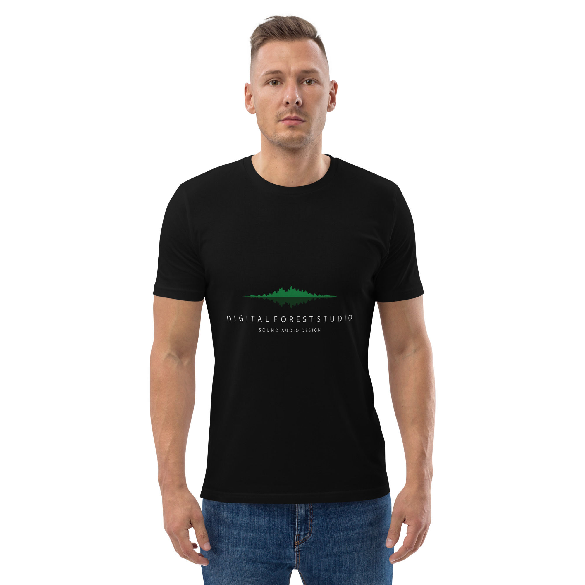 Digital Forest Studio Unisex organic cotton t-shirt