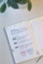 穴埋め英語ジャーナルシート