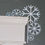 Thumbnail: Snowflake Holiday  Door Corner Decoration