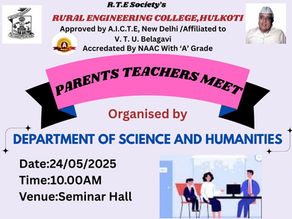 Parent-Teachers meet - S & H Department