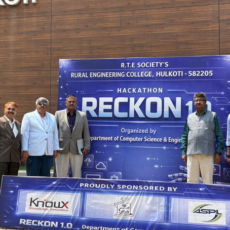 RECKON 1.0: Day 1 of 2-Day Hackathon Successfully Completed at REC Hulkoti