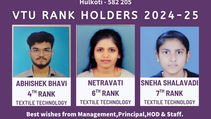 Textile Technology Bags 3 VTU Ranks 