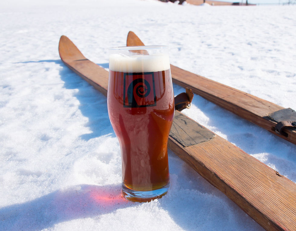 Earth Rider Haakon Honey Bock is brewed every year, just in time for Birkie ski week.