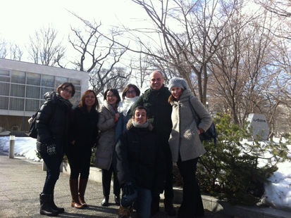Visita a Hokkaido University de D. Jose Antonio de Ory