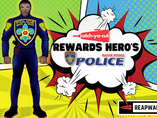 CATCHYACUT BARBERSHOP IN BATON ROUGE REWARDS BRPD HERO'S!