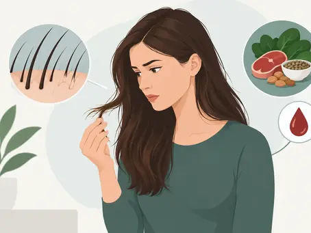 Iron Deficiency Hair Loss: What Your Hair Is Telling You