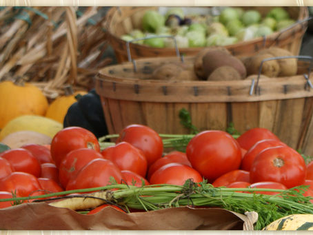 Sunday, October 3 - Our Final Farmers Market of the Season