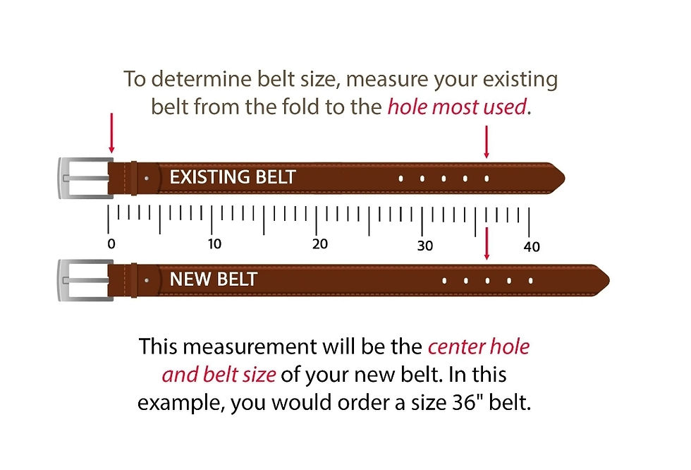 Thumbnail: Water Buffalo Belt (Antique Brass model) 