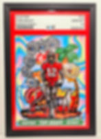 Tom Brady Buccaneers Artwork