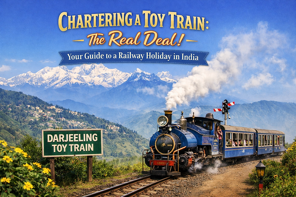 Chartering a Toy Train: The Real Deal! Your Guide to a Railway Holiday in India