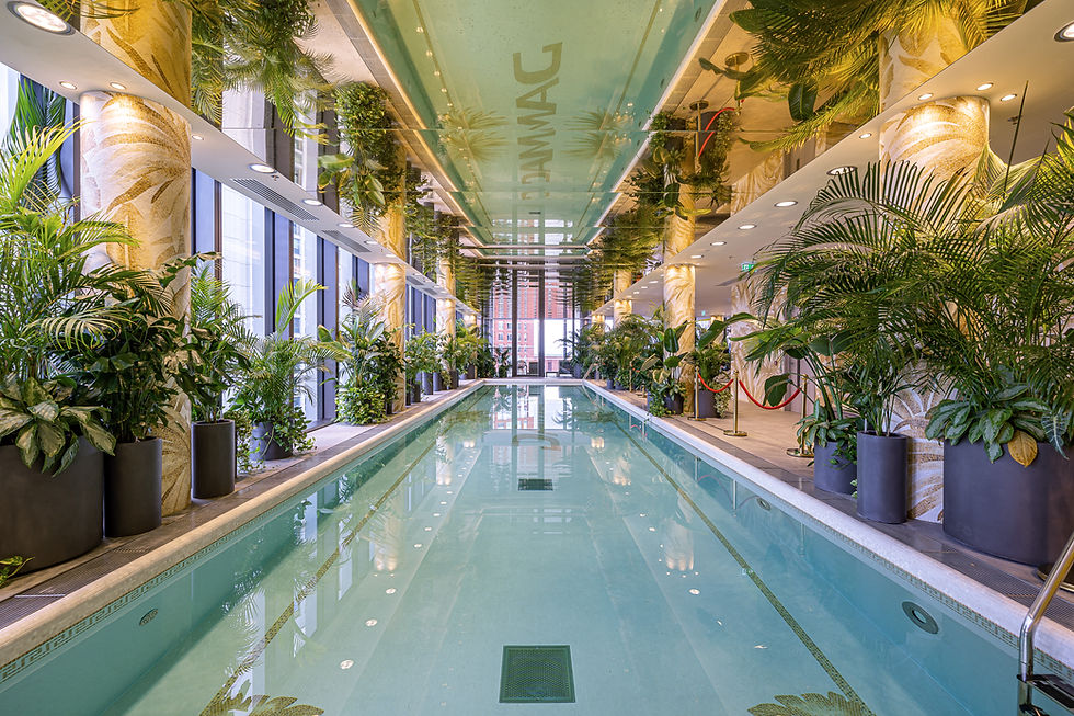 Photographed by Marcin during a commissioned shoot for Nichecom. This award-winning image of the swimming pool at Damac Tower helped earn the Photographer of the Year title.