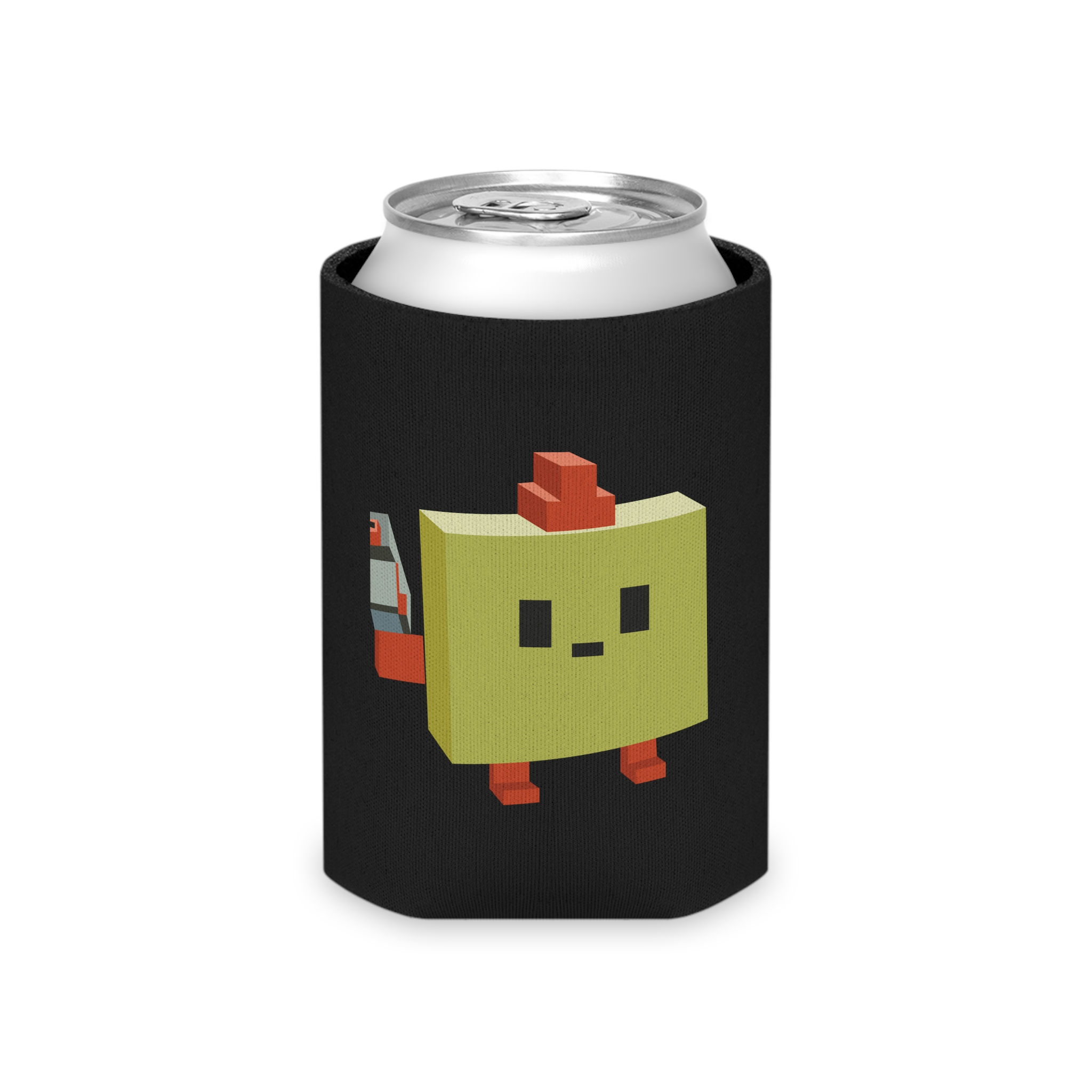 Square Shootout Character Can Cooler