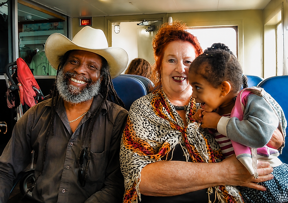 Dirty Harry and Jane with Granddaughter - Cape Lewes Ferry
