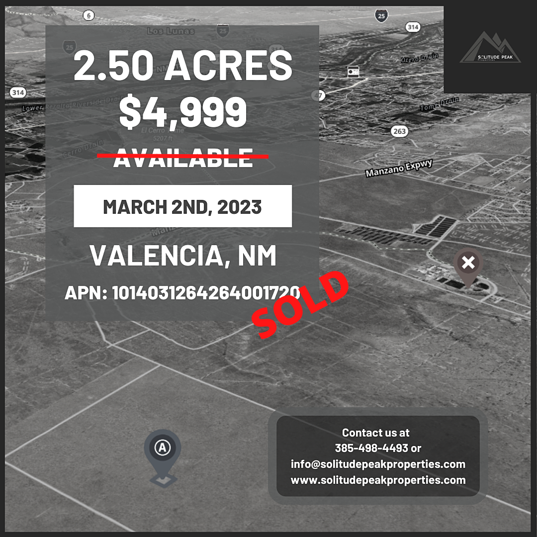 FINANCED High Desert Home (2.5 Acres)