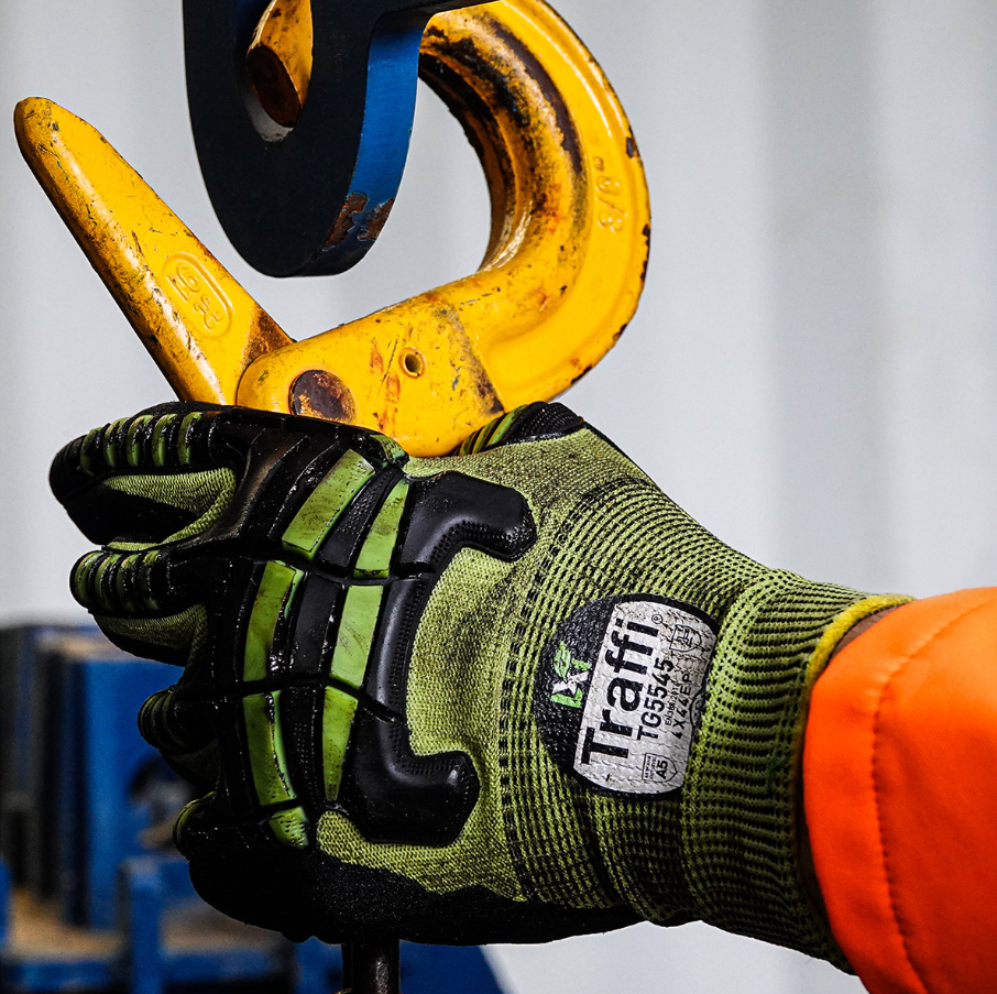 Miniaturbild: Traffi TG5545 Nitrile-Coated Impact Gloves 7