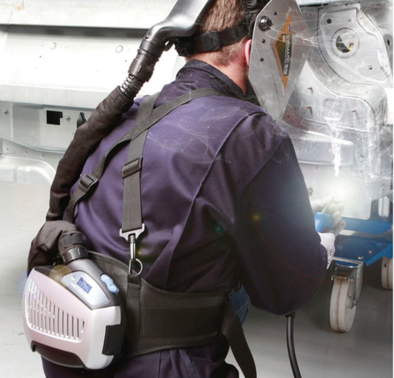 Thumbnail: GYS GYSMATIC Air Fed Welding Helmet TrueColour 5/13 XXL