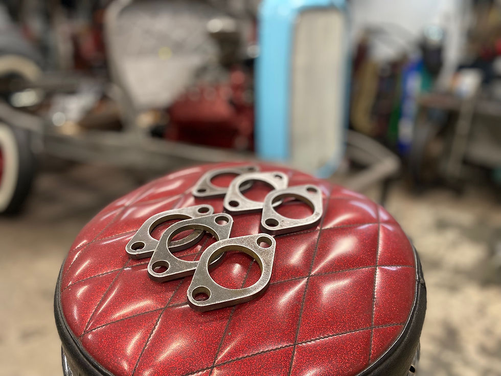 Thumbnail: Ford Flathead Header Flanges