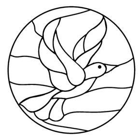 stained glass pattern