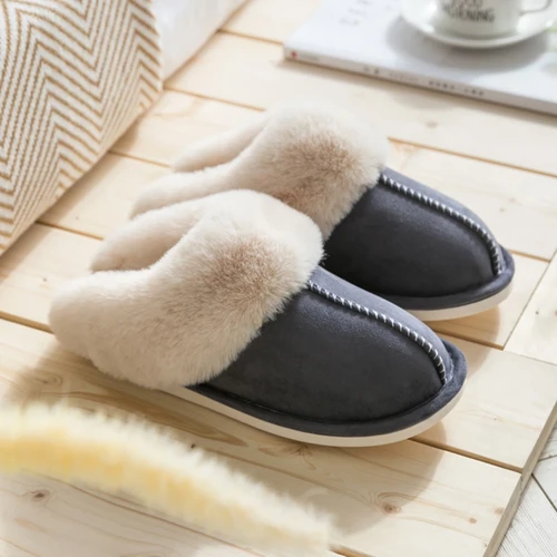 Pantofole Donna Invernali Plush Ricamo Cocktail Antiscivolo da Casa IT – Viale Del Glamour