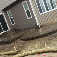 Concrete Patio Hardscaping - Colorado Deckscapes
