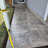 Concrete Patio Hardscaping - Colorado Deckscapes