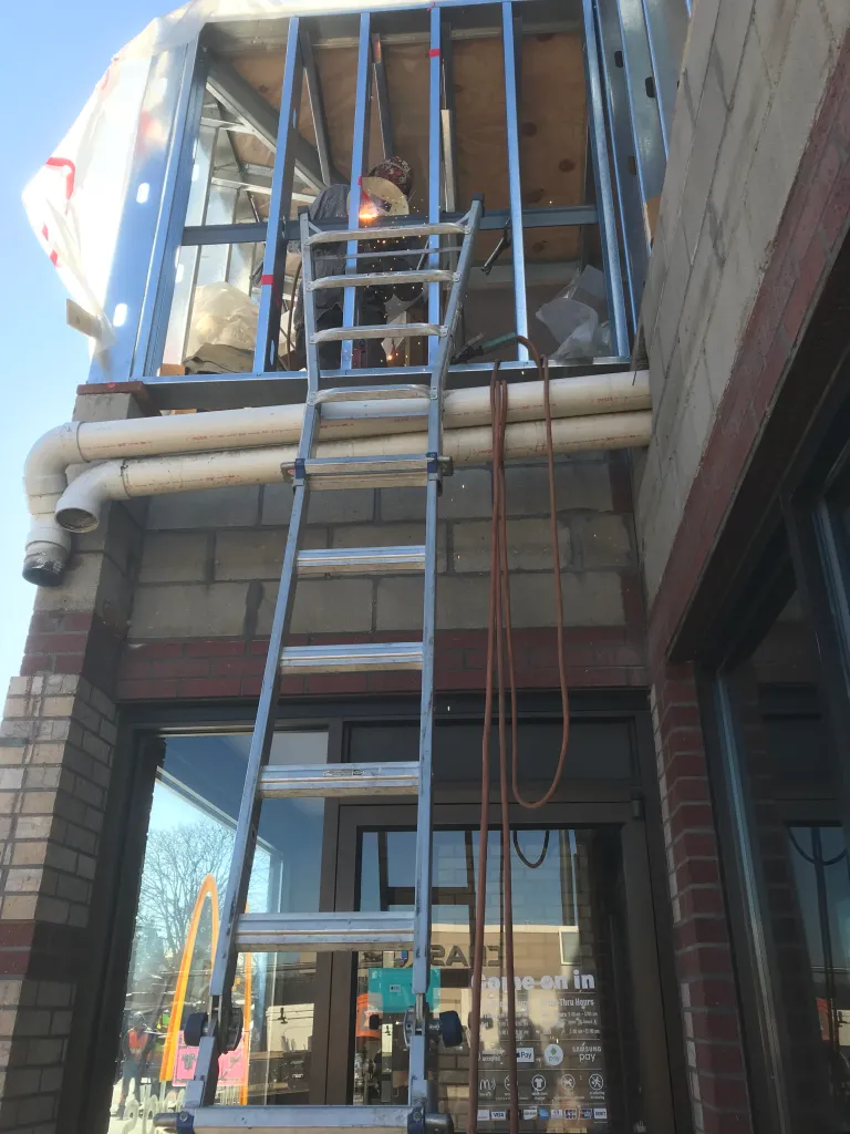 McDonalds Exterior Welding - Larry's Mobile Welding