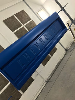 Blue Chevy Pick Up Full Vehicle Restoration - Auto Body & Frame Clinic